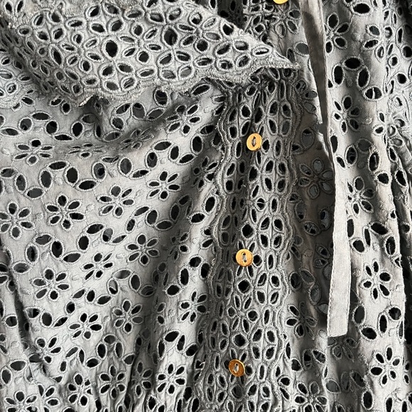 Ulla Johnson Lucille Dress Atlantic Size 8 - Picture 4 of 9